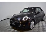 2017 Midnight Black Metallic Mini Convertible Cooper S #121221224