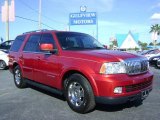 Vivid Red Metallic Lincoln Navigator in 2006