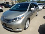 2017 Creme Brulee Mica Toyota Sienna Limited AWD #121246090