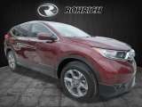 2017 Basque Red Pearl II Honda CR-V EX-L AWD #121249438