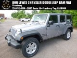 2017 Billet Silver Metallic Jeep Wrangler Unlimited Sport 4x4 #121246471