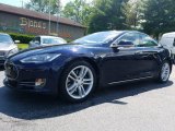 2014 Blue Metallic Tesla Model S  #121259319