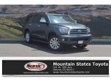 2017 Magnetic Gray Metallic Toyota Sequoia Platinum 4x4 #121246333
