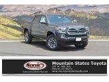 2017 Magnetic Gray Metallic Toyota Tacoma Limited Double Cab 4x4 #121246319