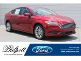 2017 Ruby Red Ford Fusion SE #121248093