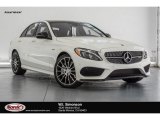 2017 designo Diamond White Metallic Mercedes-Benz C 43 AMG 4Matic Sedan #121245461