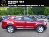 2017 Ruby Red Ford Explorer XLT 4WD #121245425