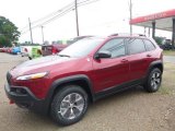 2017 Deep Cherry Red Crystal Pearl Jeep Cherokee Trailhawk 4x4 #121259188