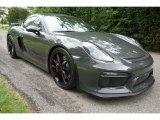 Paint to Sample Slate Grey Porsche Cayman in 2016
