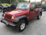 2011 Deep Cherry Red Jeep Wrangler Unlimited Sport 4x4 Right Hand Drive #121247122