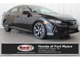 2017 Crystal Black Pearl Honda Civic Si Sedan #121249801