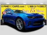 2018 Hyper Blue Metallic Chevrolet Camaro LT Coupe #121249787