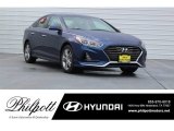 2018 Lakeside Blue Hyundai Sonata SEL #121248858