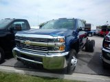 Deep Ocean Blue Metallic Chevrolet Silverado 3500HD in 2017