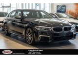 2018 Black Sapphire Metallic BMW 5 Series M550i xDrive Sedan #121247018