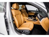 2018 BMW 7 Series 740i Sedan Cognac Interior