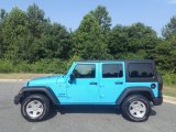 2017 Chief Blue Jeep Wrangler Unlimited Sport 4x4 #121258270
