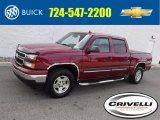 2006 Sport Red Metallic Chevrolet Silverado 1500 LT Crew Cab 4x4 #121246044