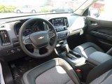 2017 Chevrolet Colorado Z71 Extended Cab 4x4 Jet Black Interior