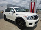 2017 Pearl White Nissan Armada Platinum 4x4 #121258191