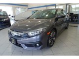 2017 Modern Steel Metallic Honda Civic EX-T Sedan #121249637