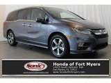 2018 Modern Steel Metallic Honda Odyssey Touring #121248700