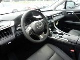 2017 Lexus RX 350 Black Interior