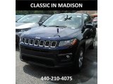 2017 Jazz Blue Pearl Jeep Compass Latitude 4x4 #121258153