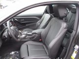 2018 BMW 4 Series 430i xDrive Coupe Black Interior