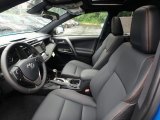 2017 Toyota RAV4 SE AWD Hybrid Black Interior