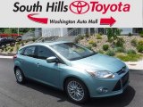 2012 Frosted Glass Metallic Ford Focus SEL 5-Door #121245892
