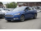 2017 Lightning Blue Ford Fusion SE #121249485
