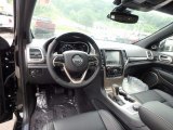 2017 Jeep Grand Cherokee Overland 4x4 Black Interior