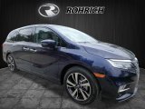 2018 Obsidian Blue Pearl Honda Odyssey Elite #121249447