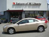 2006 Sedona Beige Metallic Pontiac G6 Sedan #12124838
