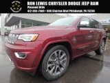 2017 Velvet Red Pearl Jeep Grand Cherokee Overland 4x4 #121258764