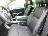 2017 Nissan Titan PRO-4X King Cab 4x4 Black Interior