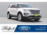 2017 White Platinum Ford Explorer XLT #121247657