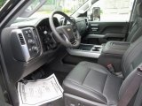 2017 Chevrolet Silverado 3500HD LTZ Crew Cab 4x4 Jet Black Interior
