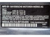 2018 4 Series Color Code for Mineral Grey Metallic - Color Code: B39