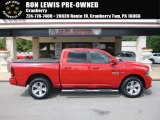 2013 Flame Red Ram 1500 Sport Crew Cab 4x4 #121248371