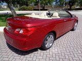 2008 Inferno Red Crystal Pearl Chrysler Sebring Limited Convertible #121244932