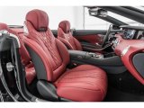 2017 Mercedes-Benz S 550 Cabriolet designo Bengal Red/Black Interior