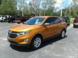 2018 Orange Burst Metallic Chevrolet Equinox LS #121245704