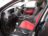 2018 Jaguar F-PACE 25t AWD R-Sport Ebony/Pimento Interior