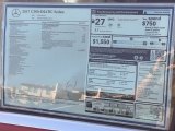 2017 Mercedes-Benz C 300 4Matic Sedan Window Sticker
