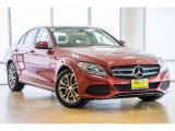 designo Cardinal Red Metallic Mercedes-Benz C in 2017