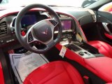 2018 Chevrolet Corvette Grand Sport Coupe Adrenaline Red Interior