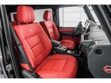 2017 Mercedes-Benz G 550 designo Classic Red Interior
