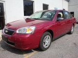 2006 Sport Red Metallic Chevrolet Malibu LS Sedan #12121589